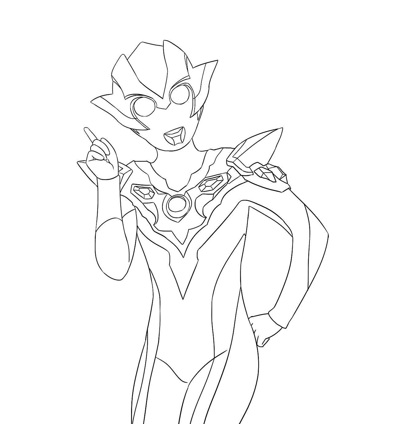 帮朋友画的奥特曼……（图ZMzE2NTk5MzY0） - 其他动漫 - 站酷设计师插画师DZ光原创素材 - 站酷ZCOOL