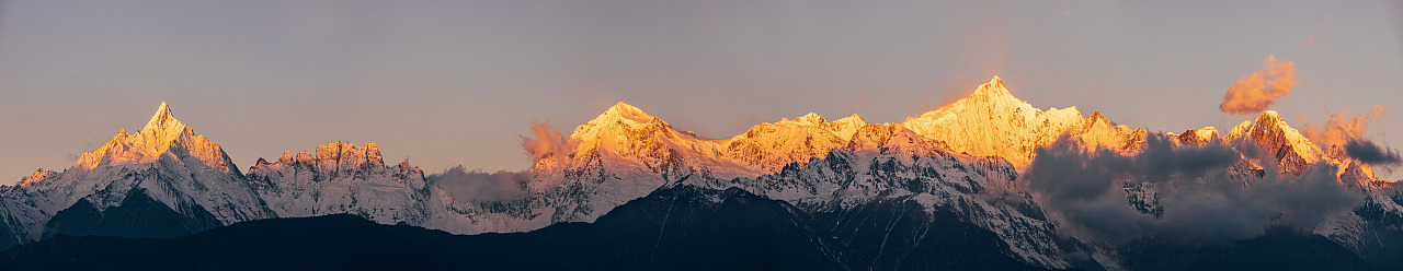 遇见梅里雪山