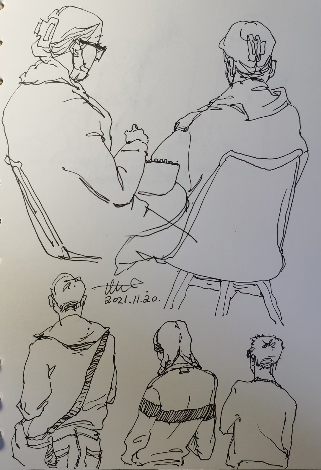 近日速写（图ZMjgxNDkwMzY0） - 绘画 - 站酷设计师张晓睿原创素材 - 站酷ZCOOL