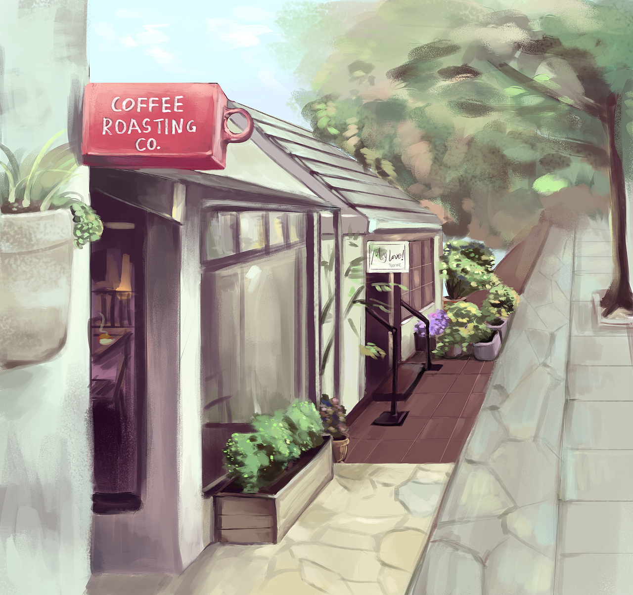 街景练习步骤图