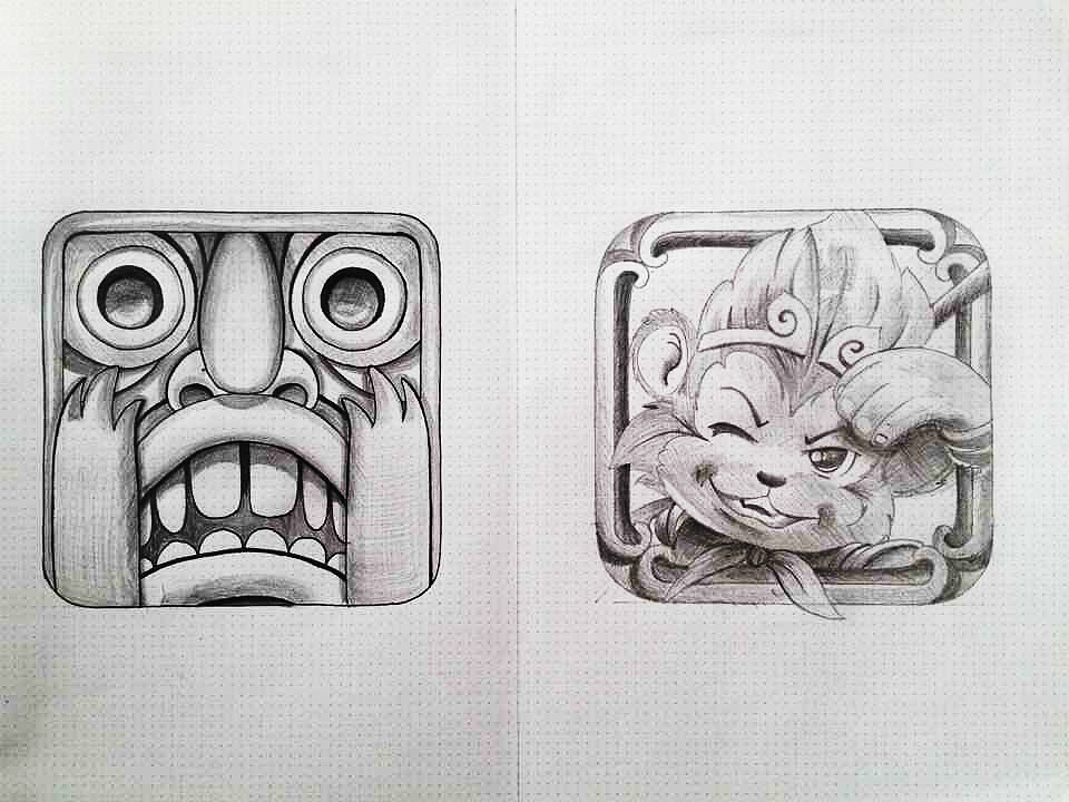 临摹手绘练习