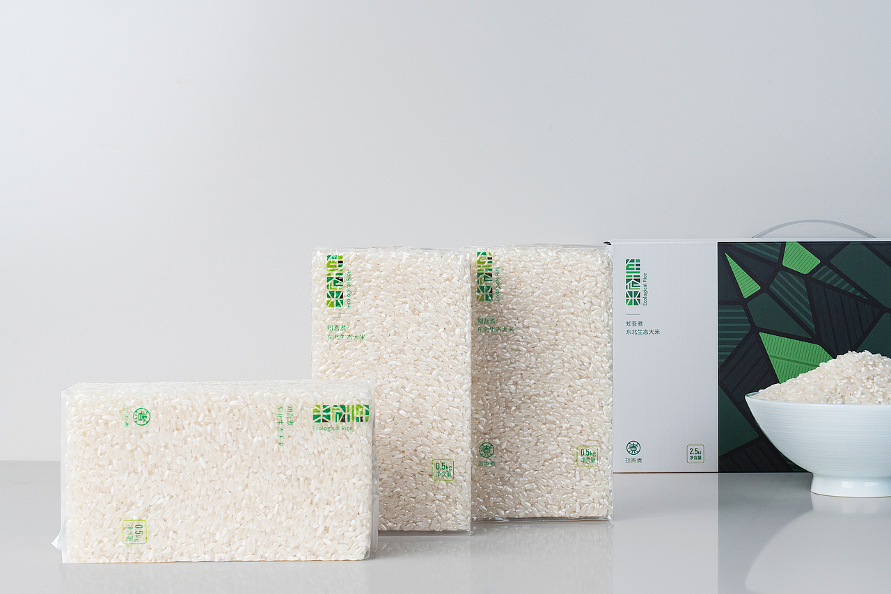 小米有品知吾煮生态大米拍摄