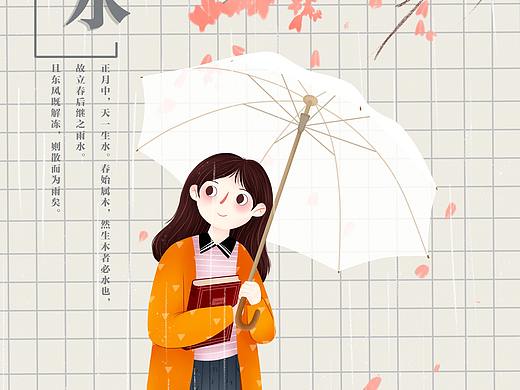 塔米狗节气图之雨水
