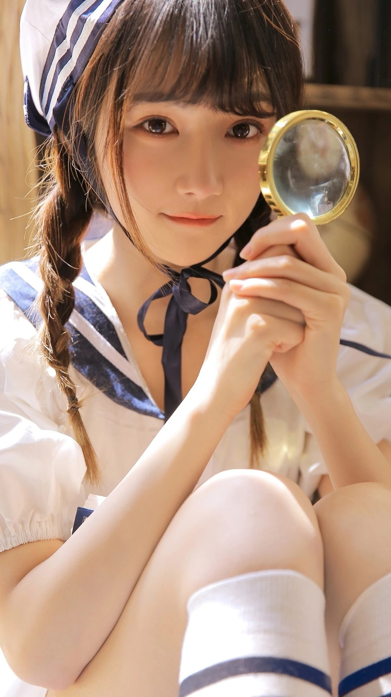 少女,漂亮,可爱,清纯,水手服,美腿