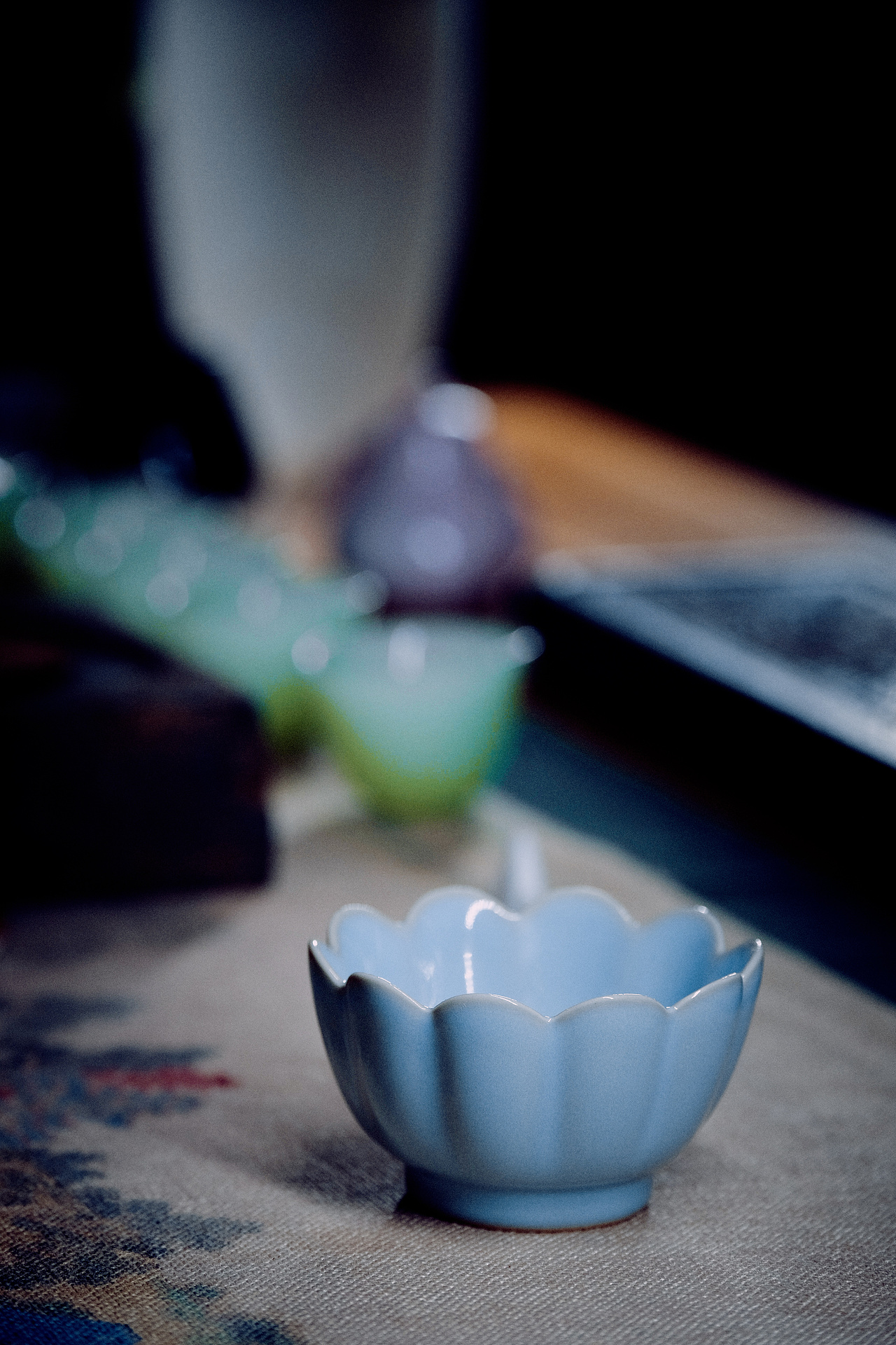 手作-汝瓷茶杯（图ZMjQ1MjE3ODcy） - 产品摄影 - 站酷设计师funkyrabbit原创素材 - 站酷ZCOOL