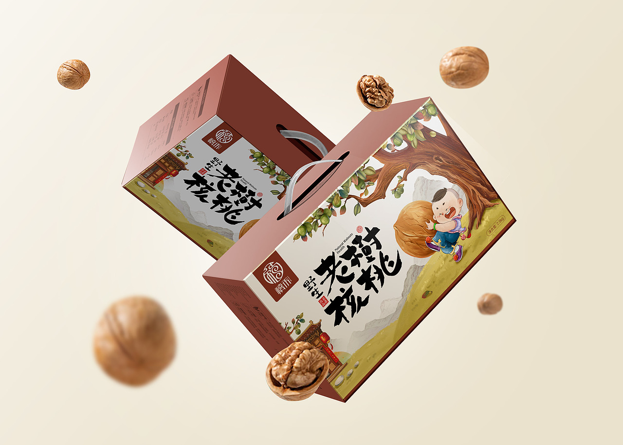 核桃包装（图ZMjc0ODk2MDQ4） - 包装 - 站酷设计师焰雨视觉原创素材 - 站酷ZCOOL