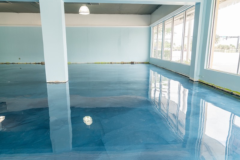 金属环氧地坪004