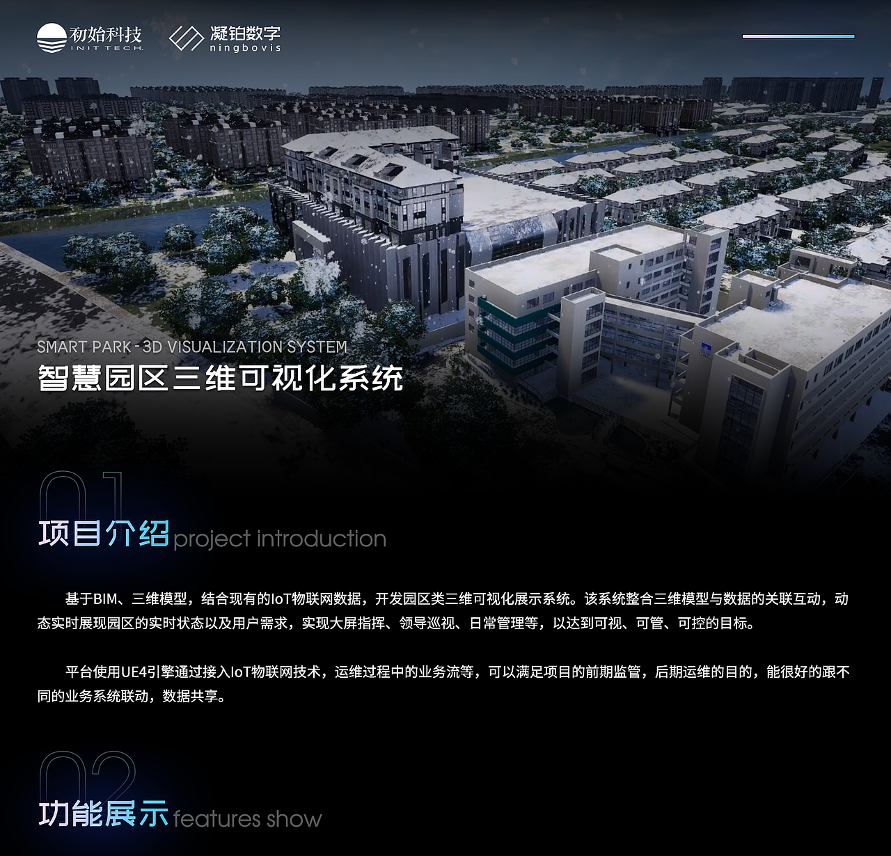 智慧园区三维可视化系统（图ZMjczNTMzMzcy） - 软件界面 - 站酷设计师Eric孙原创素材 - 站酷ZCOOL
