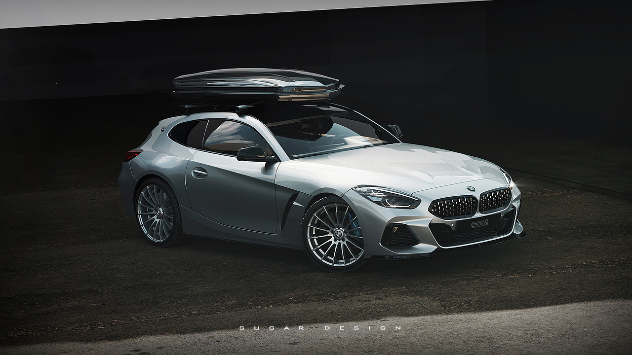 宝马z4猎装车新车预览!