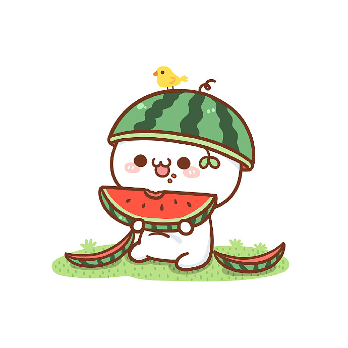 原创作品:【头像×长草颜团子】吃货团,再看就