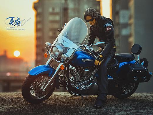 田宫 1:12 雅马哈YAMAHA XV1600公路之星