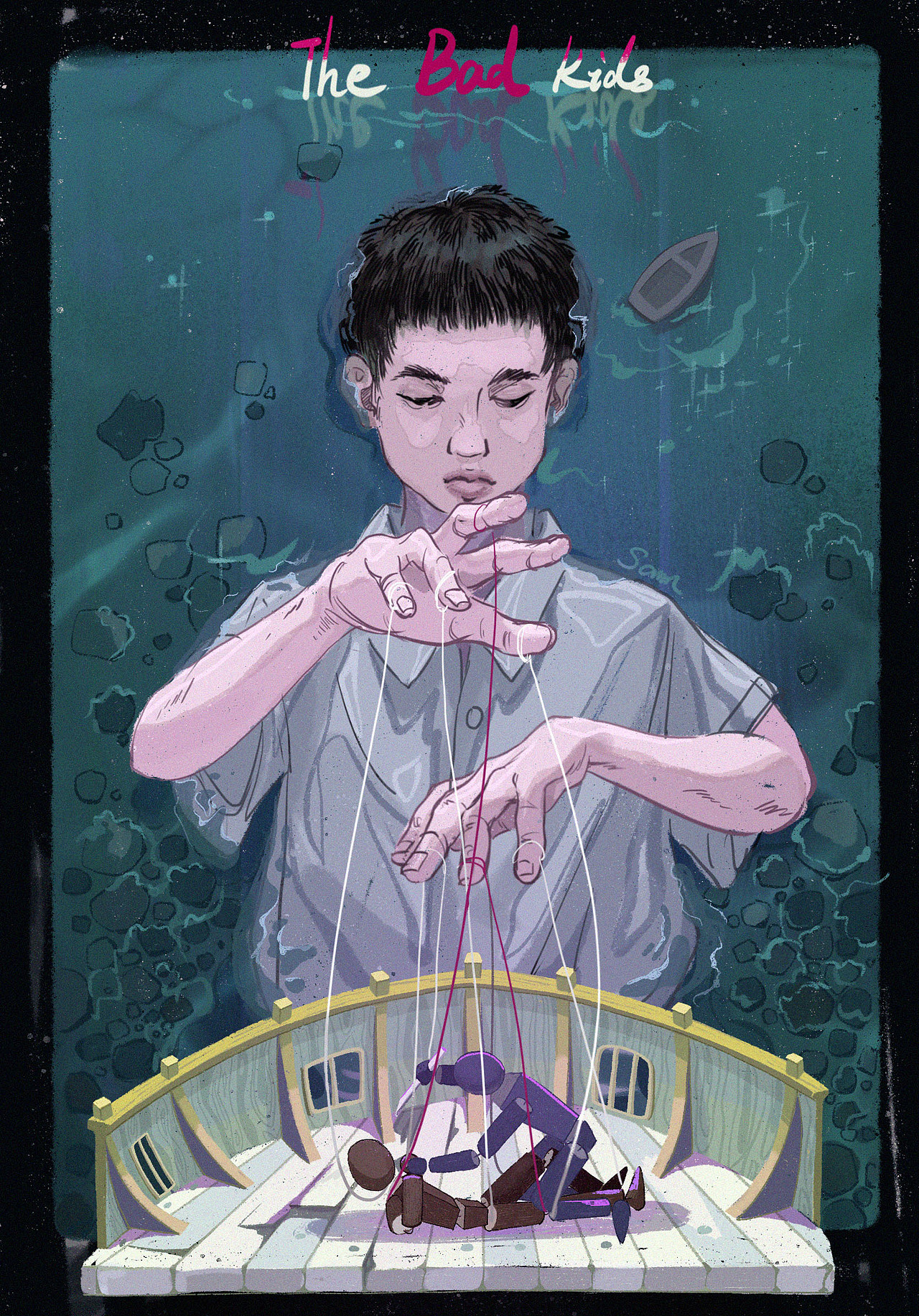 #隐秘的角落#（图ZMjE0NzA2NjA4） - 创作习作 - 站酷设计师虚拟语气原创素材 - 站酷ZCOOL