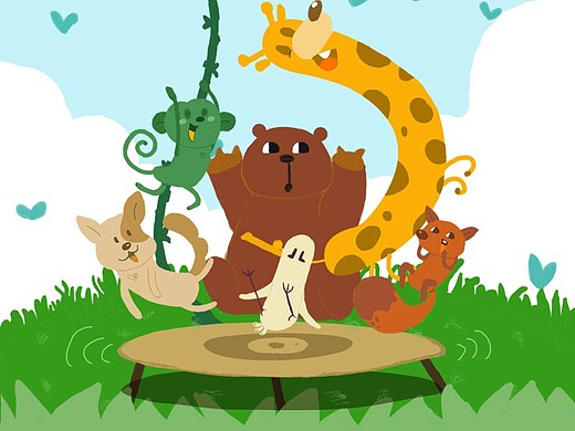 欧风q版插画集——小动物们的生活日记