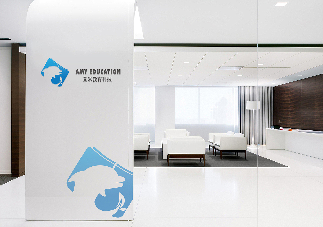 艾米教育科技公司logo设计--润物品牌设计（图ZMTI5NDExMTMy） - Logo - 站酷设计师润物品牌设计原创素材 - 站酷ZCOOL