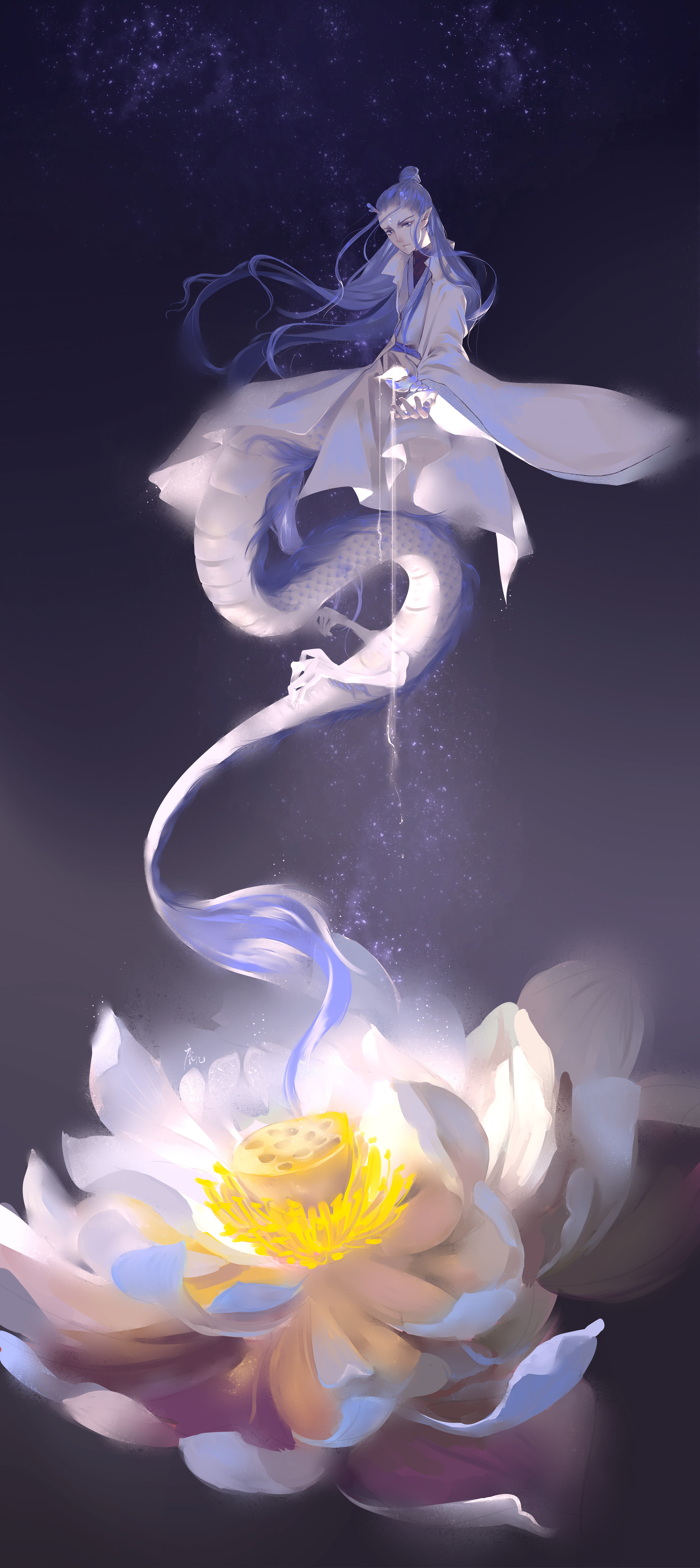 哪吒之魔童降世——敖丙|插画|艺术插画|zephyrjan_原创作品-站酷