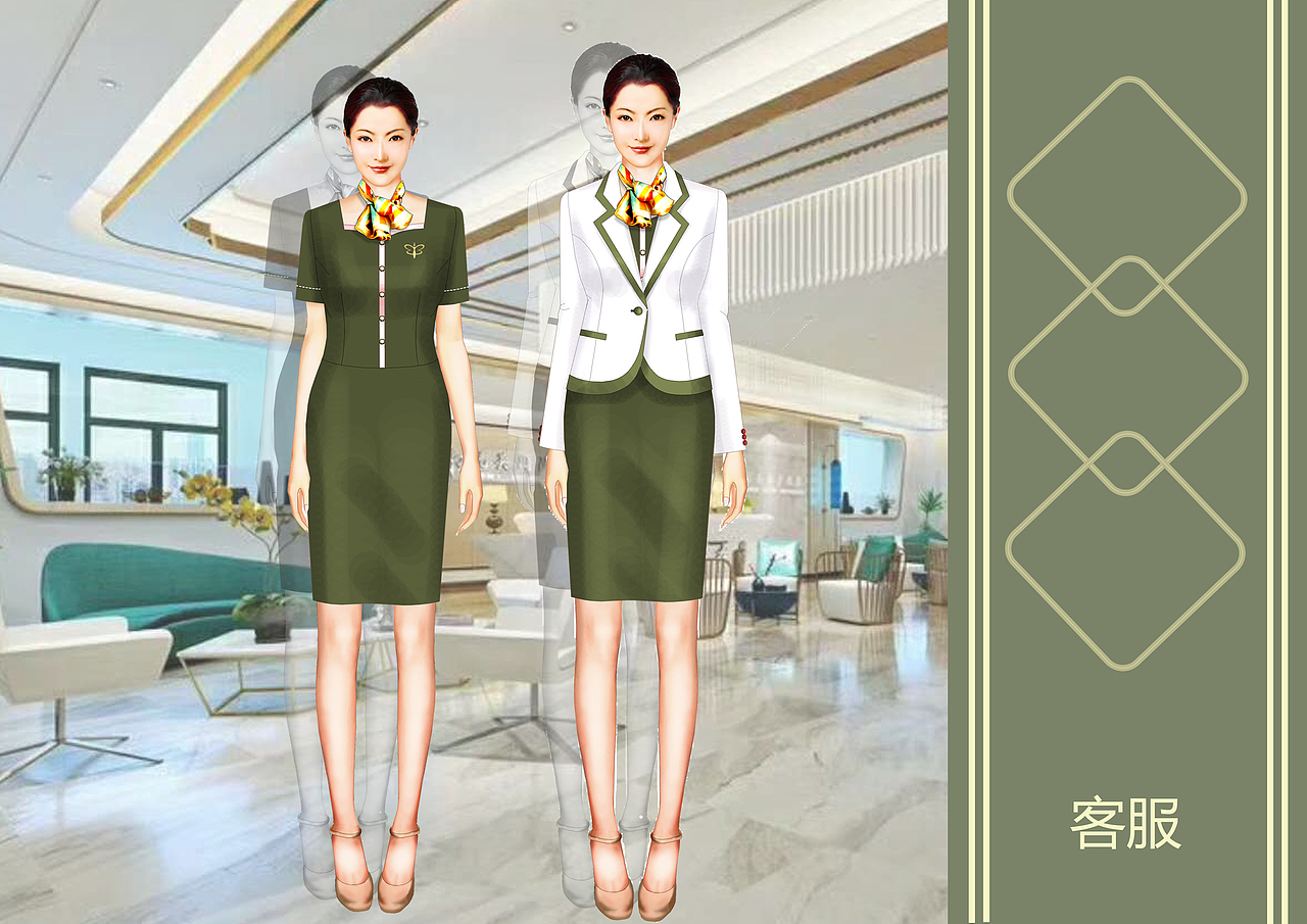 美容医院制服设计