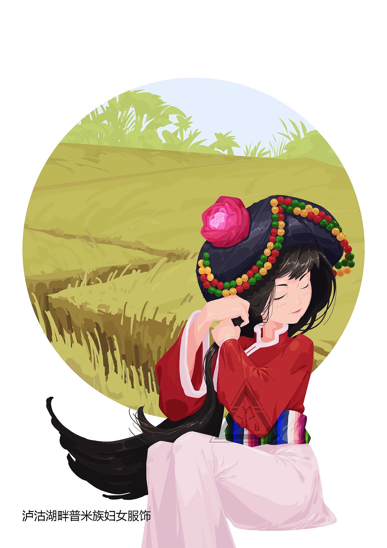 云南少数名族q版图