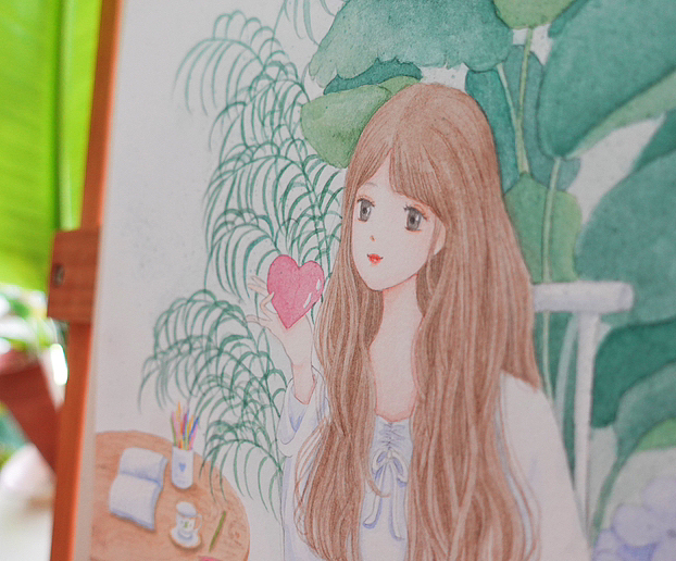 总有一些事物，温柔一段时光💛更图🌷（图ZMzQ3Nzg3MzY4） - 商业插画 - 站酷设计师雪熙snowie原创素材 - 站酷ZCOOL