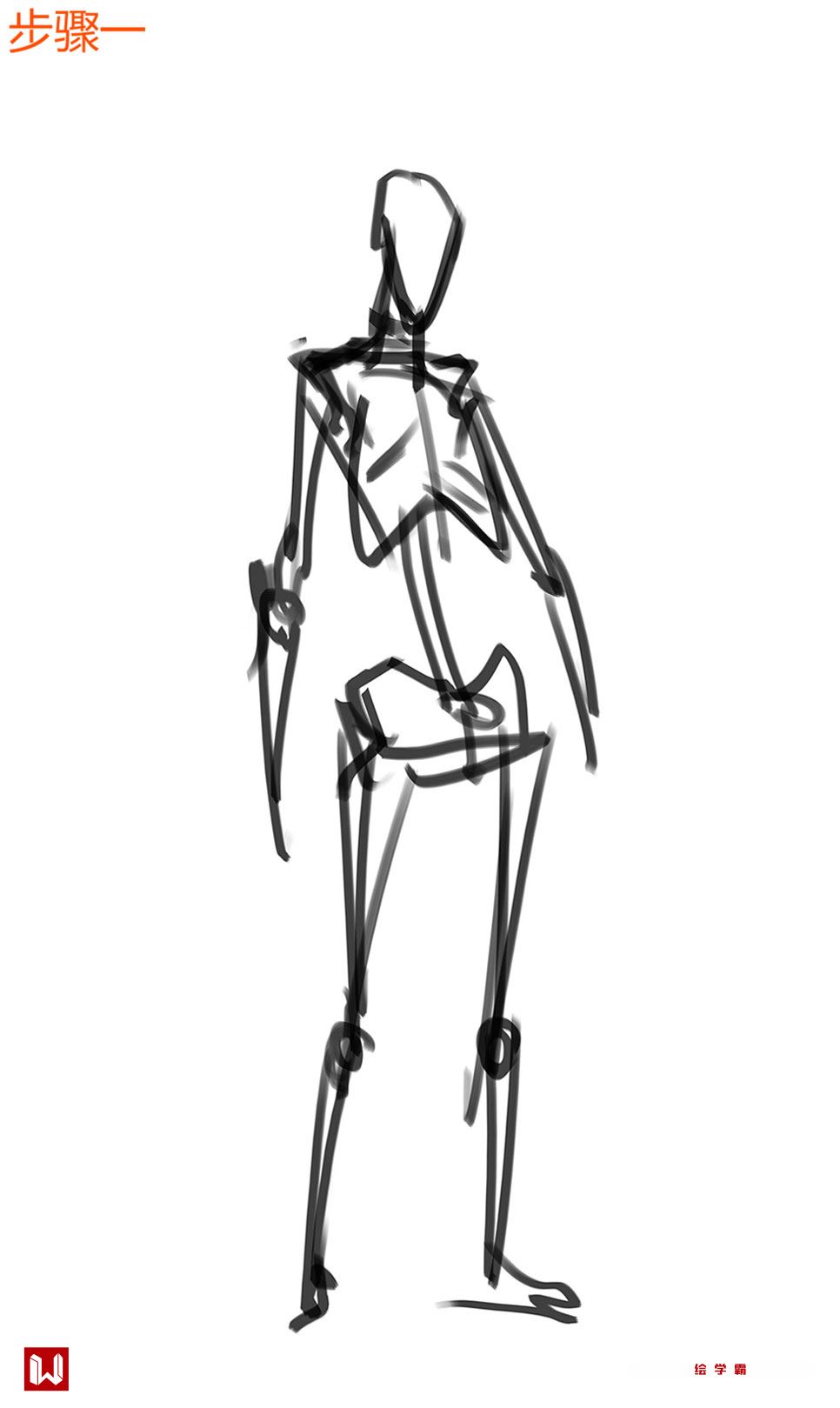 人体变形系列丨肌肉壮汉丨肌肉怎么画丨ps 板绘