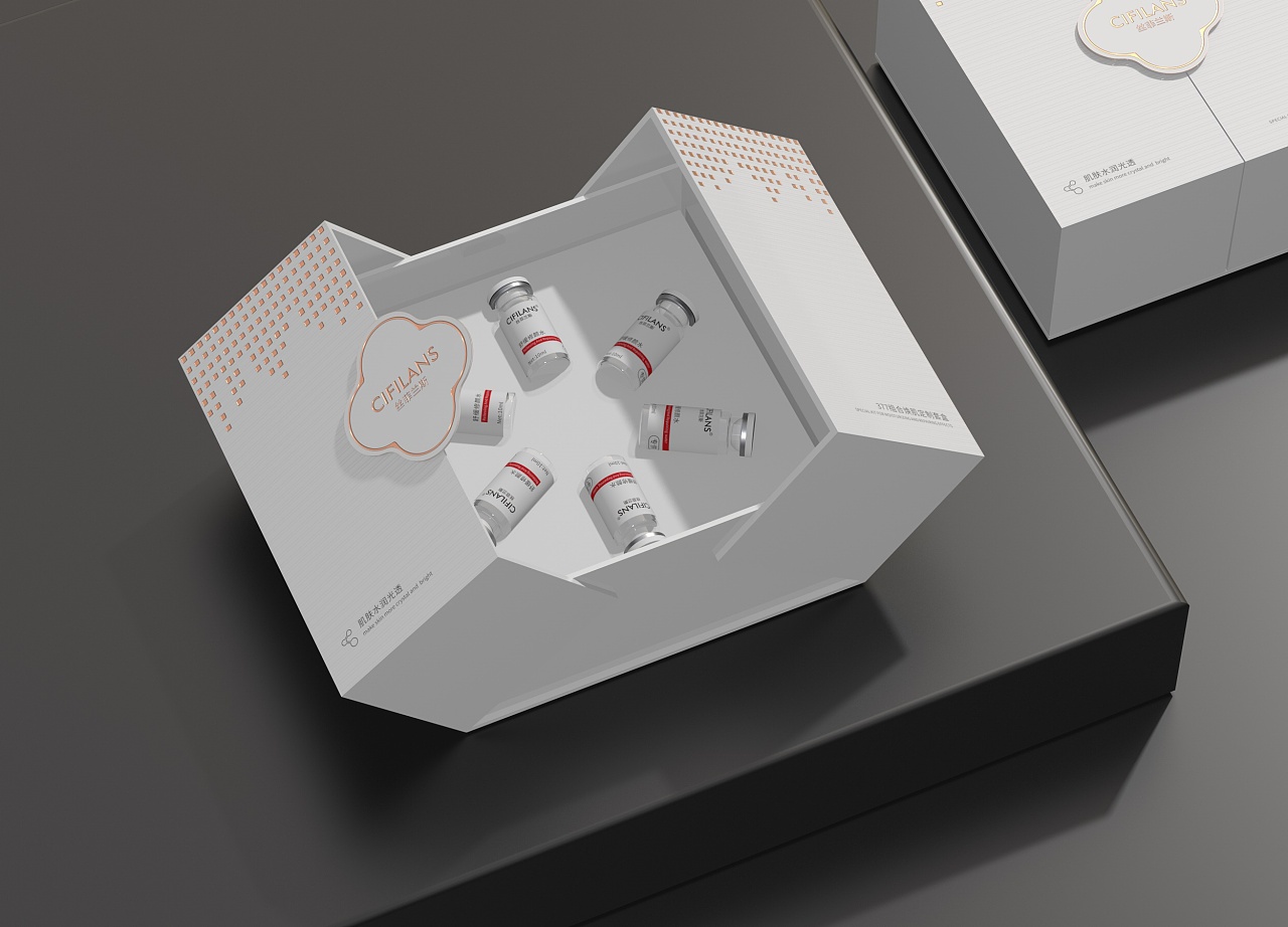 护肤品高端套盒设计|平面|包装|野区喝酒boy - 原创作品 - 站酷