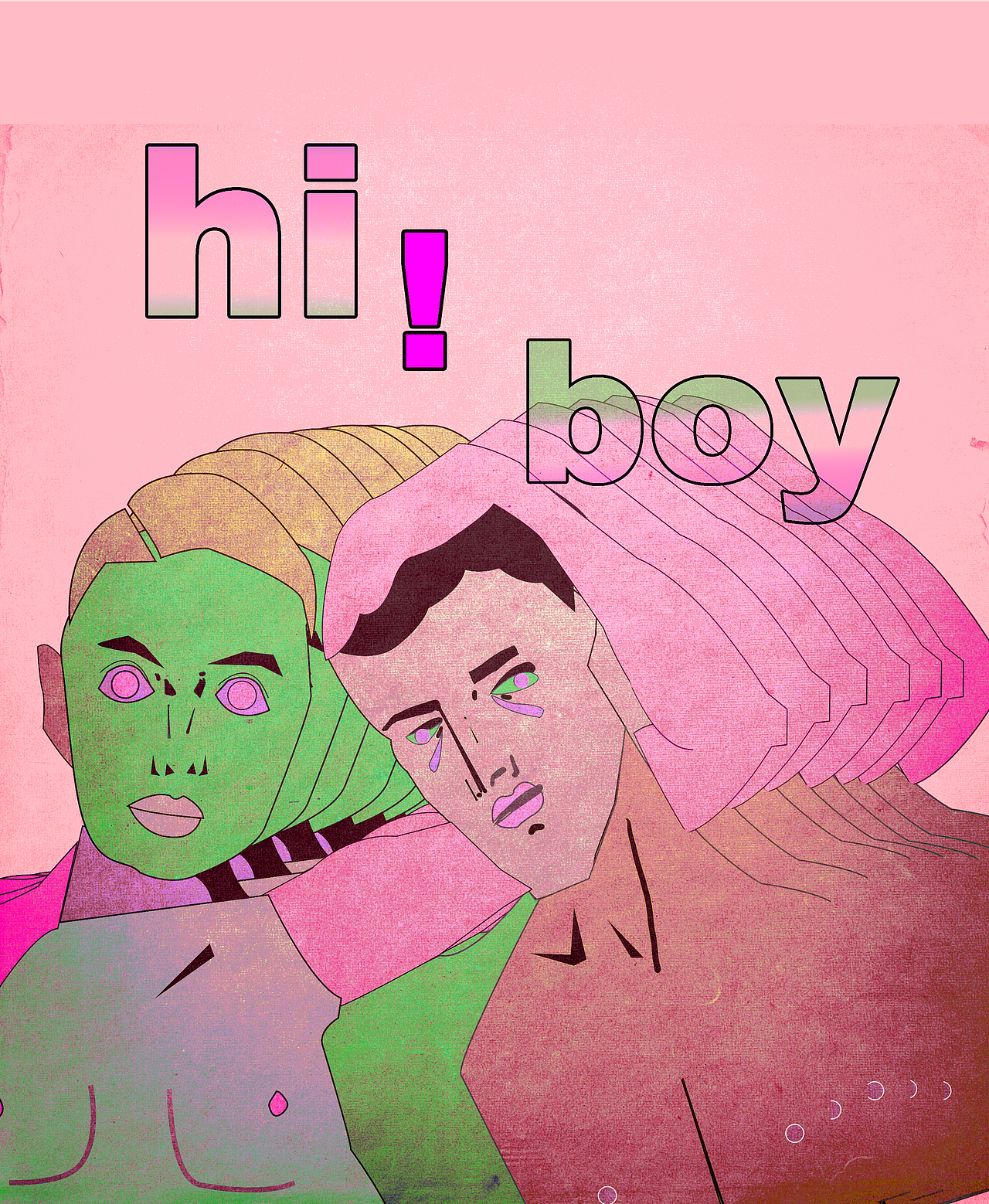 hi，boy！（图ZMzc2NDA2NDg=） - 创作习作 - 站酷设计师时大条原创素材 - 站酷ZCOOL