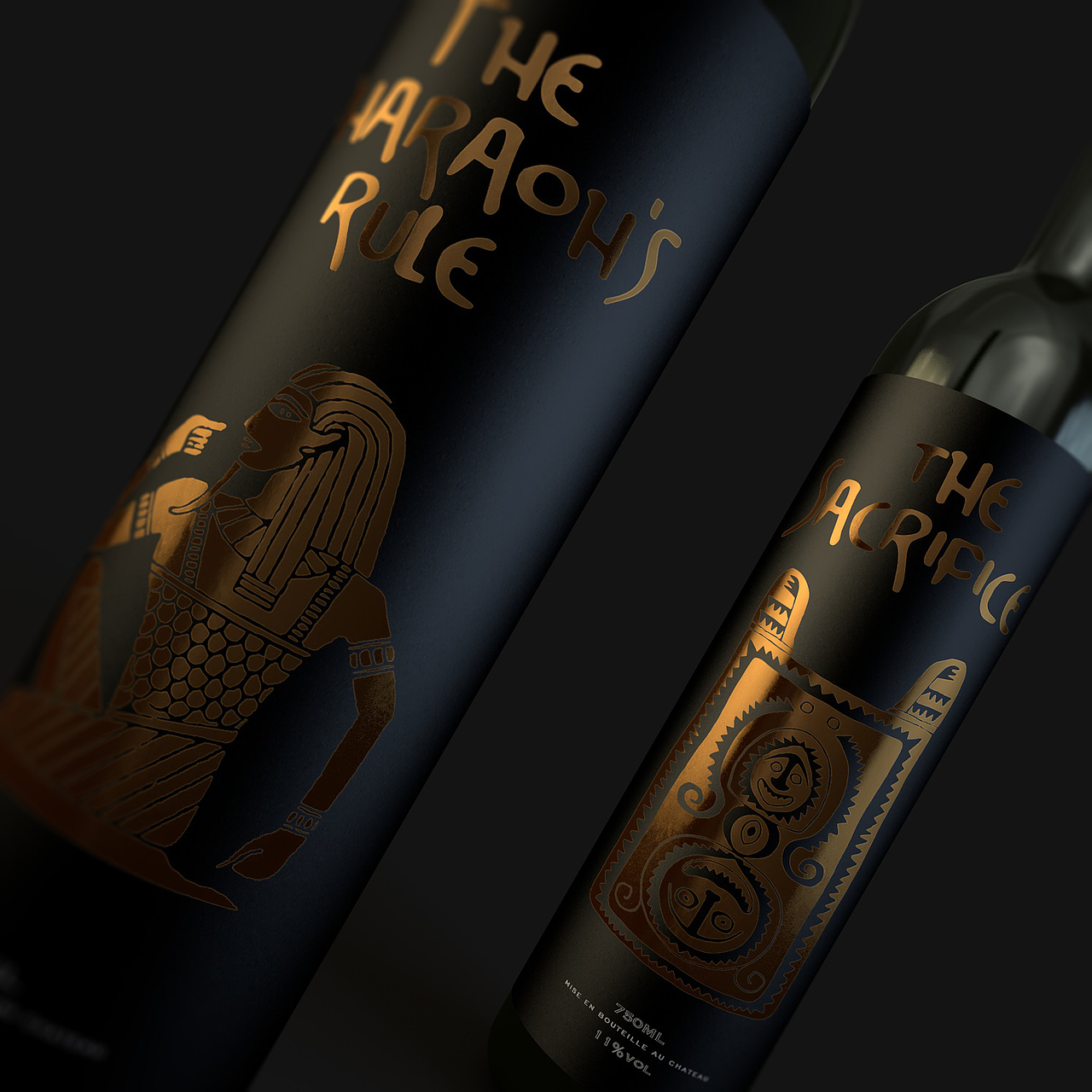 WILD红酒包装系列（图ZMzM4MTc3MDQ=） - 包装 - 站酷设计师你好大海品牌设计原创素材 - 站酷ZCOOL