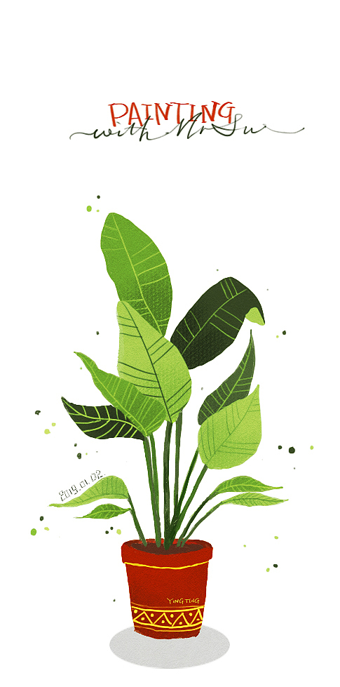 植物插画练习（图ZMTkyMDA3MzQw） - 创作习作 - 站酷设计师jenrien原创素材 - 站酷ZCOOL