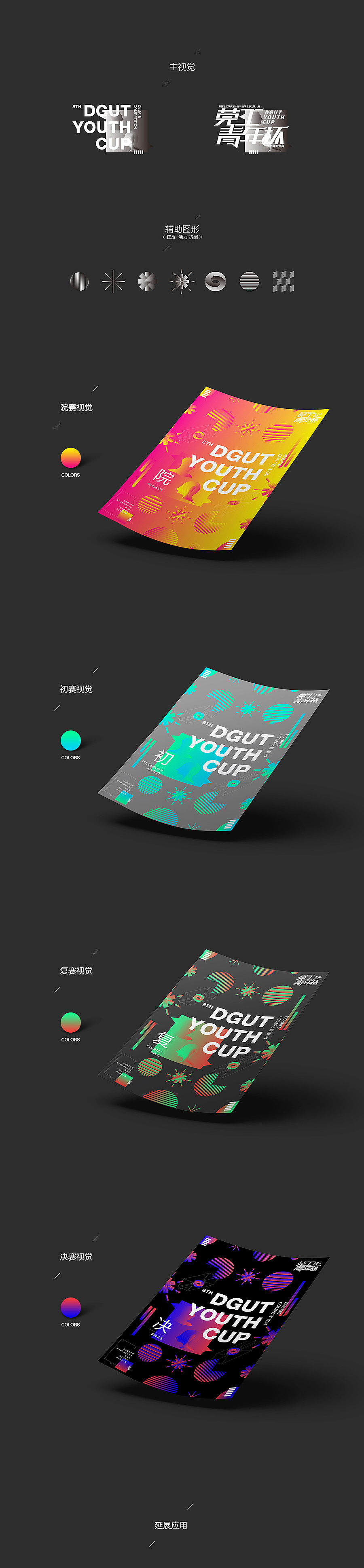 DGUT YOUNG CUP辩论赛视觉设计（图ZMzI0OTE4Njg=） - 品牌 - 站酷设计师小卫同学仔原创素材 - 站酷ZCOOL
