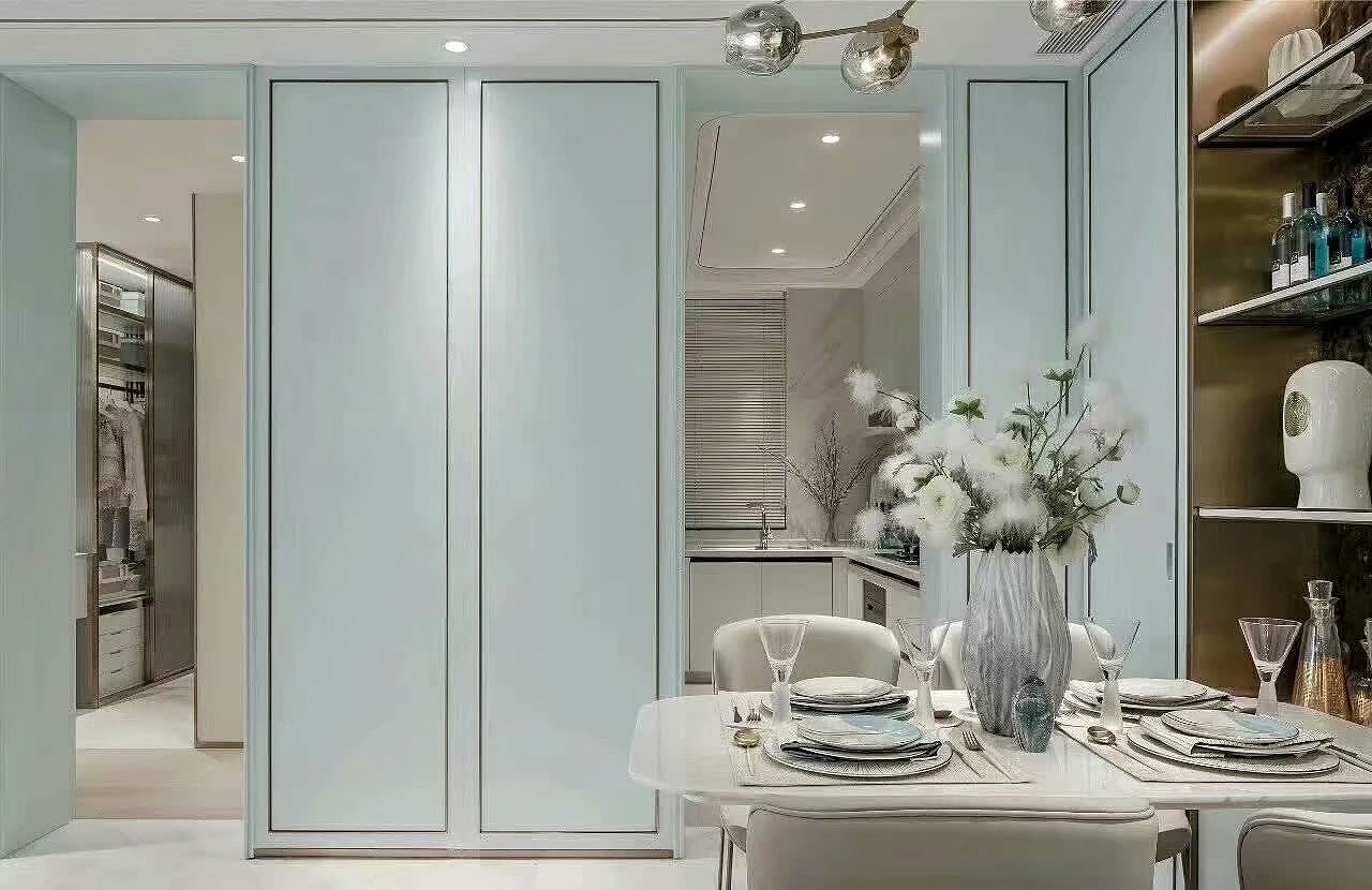 蒂芙尼蓝中式住宅效果图