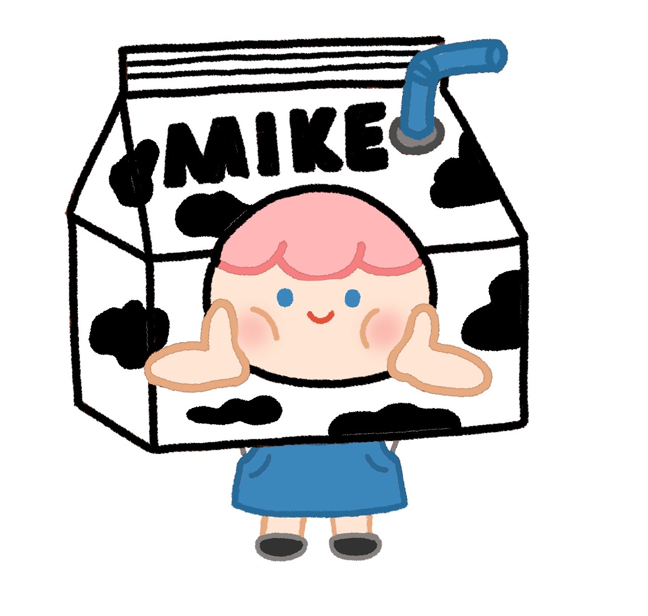 原创形象小粉大集合part1（图ZMjcxOTI1NzQw） - 单幅漫画 - 站酷设计师烨未虹原创素材 - 站酷ZCOOL