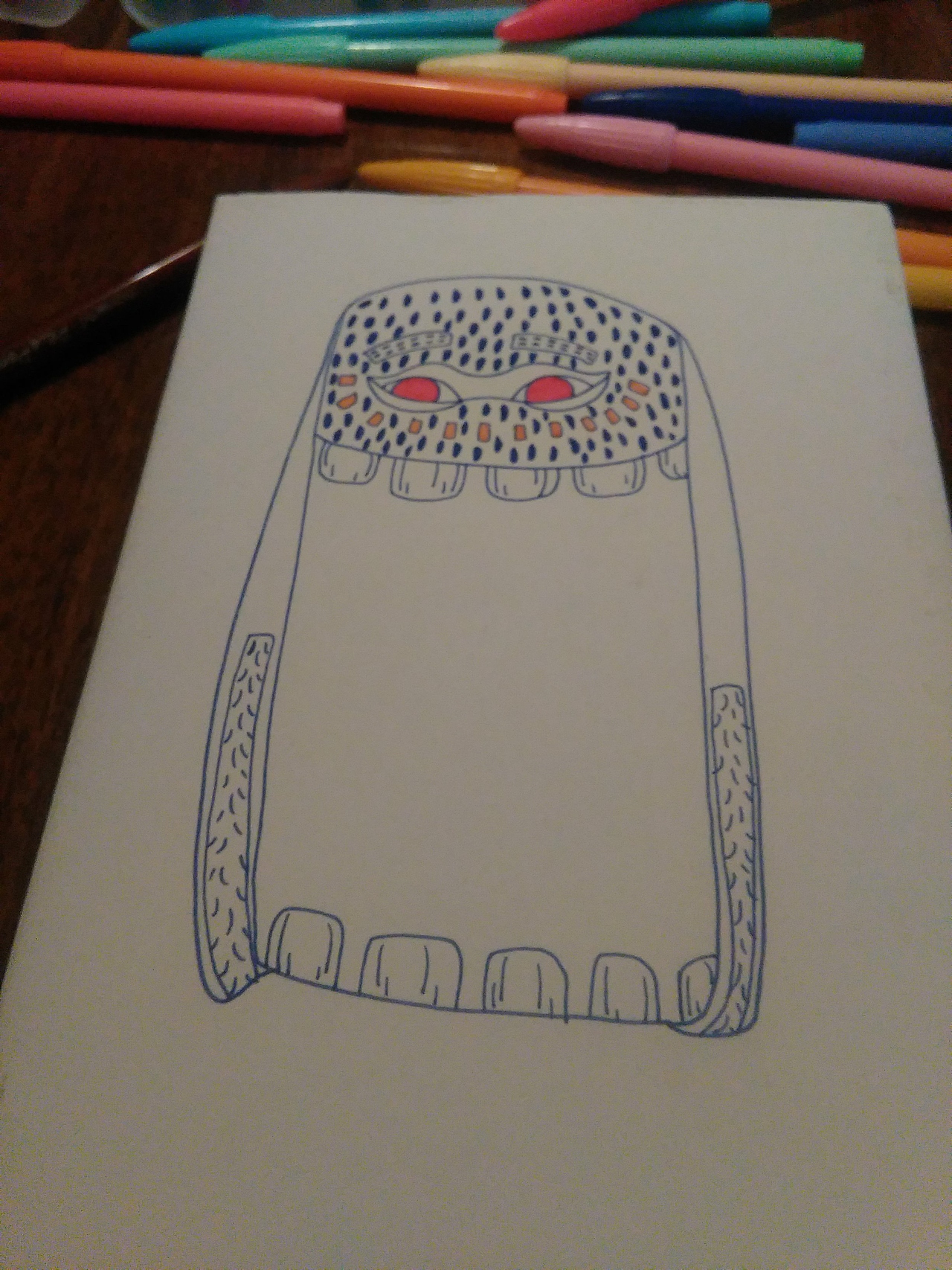 < 本 子 上 > 摇 摇 绘 画