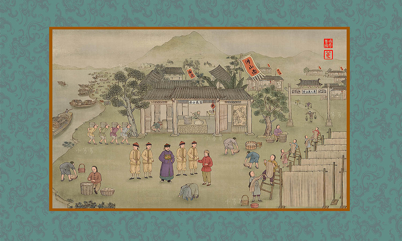 古风场景 | 古代建筑 | 古代码头（图ZMjA5MzY5MTA0） - 商业插画 - 站酷设计师笃志笃行原创素材 - 站酷ZCOOL