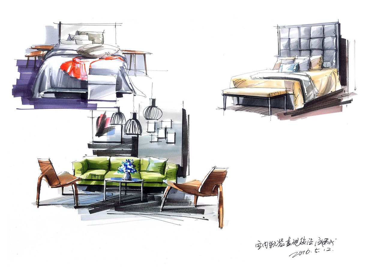 室内软装设计表现（图ZNDk5MDE4MzY=） - 家装设计 - 站酷设计师汪建成原创素材 - 站酷ZCOOL