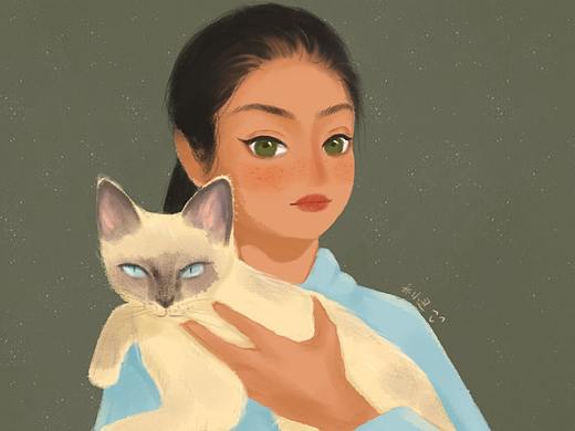 插画头像（个人主页-ZNTMzMzU5MzY=） - 绘本 - 站酷设计师乔小昱原创素材 - 站酷ZCOOL