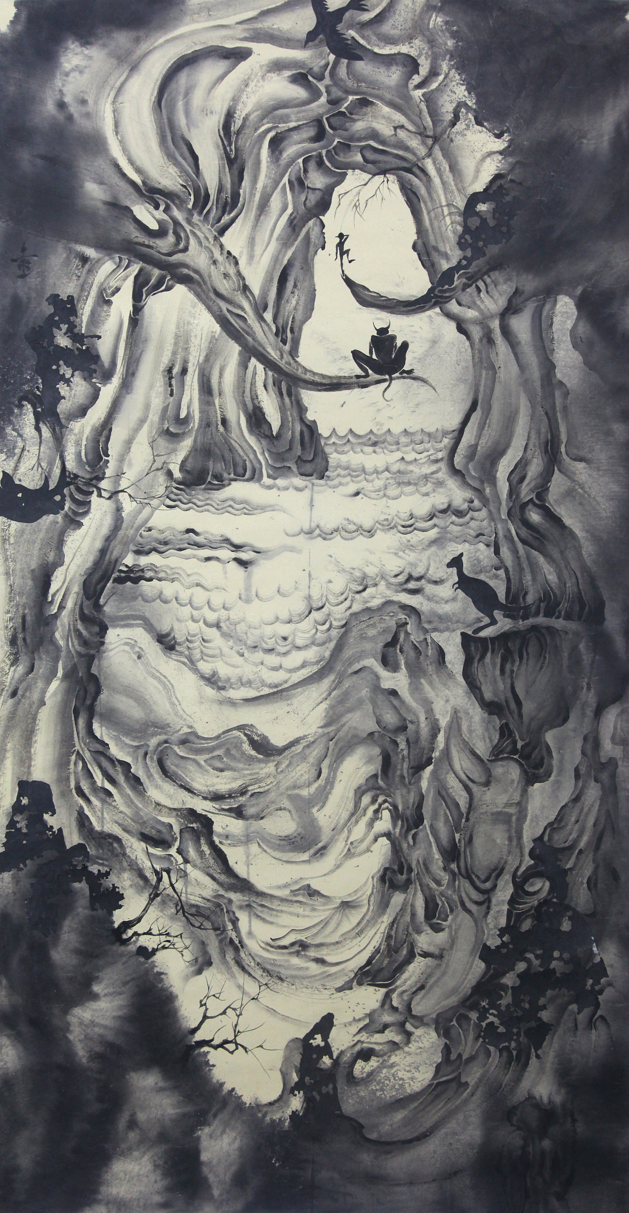 水墨作品|纯艺术|绘画|朱敬一 - 原创作品 - 站酷 (zcool)