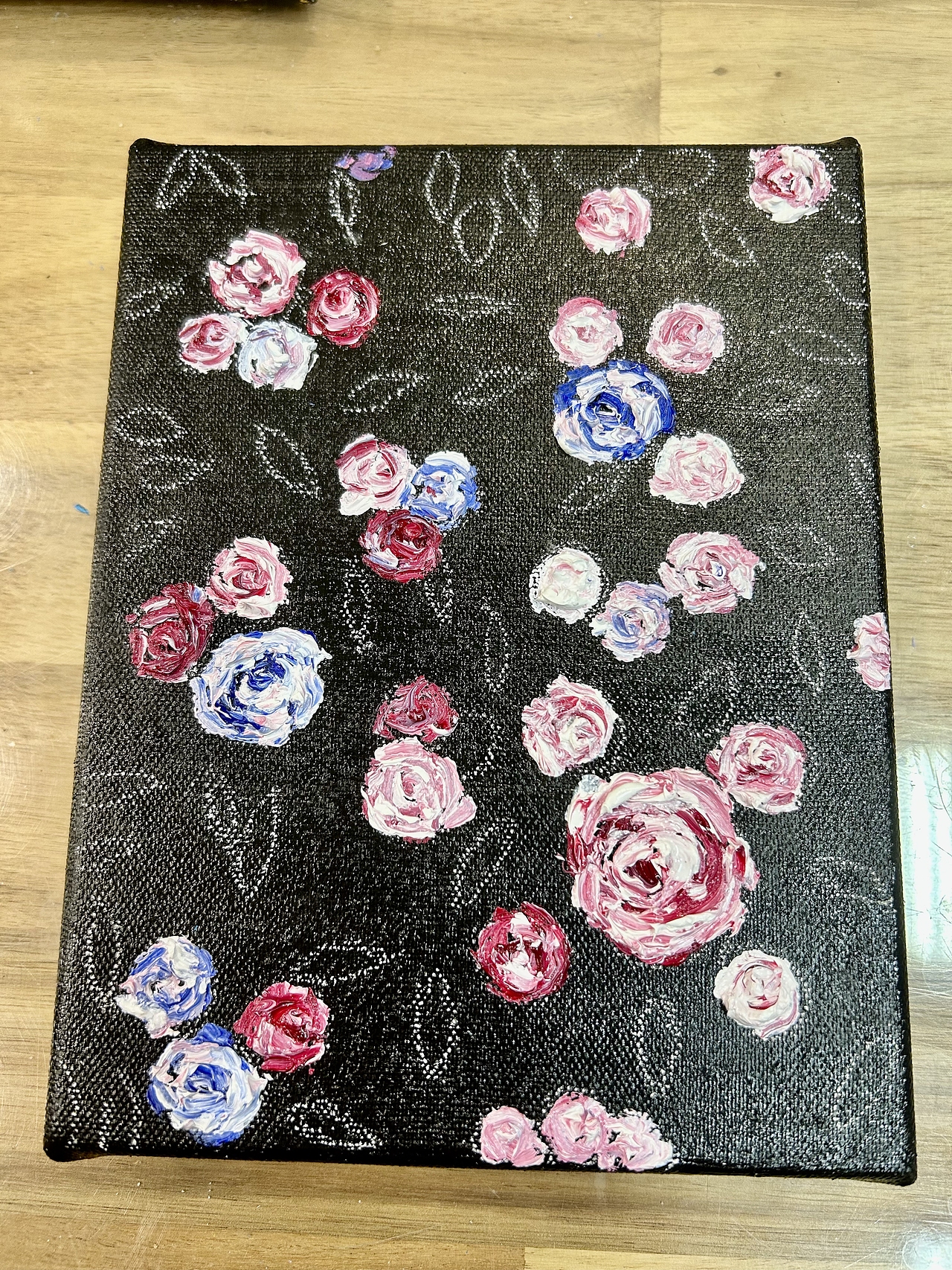 油畫創作🌹古典玫瑰園（图ZMzUyOTAxMTI0） - 绘画 - 站酷设计师Wendyyyyyyyyyy原创素材 - 站酷ZCOOL