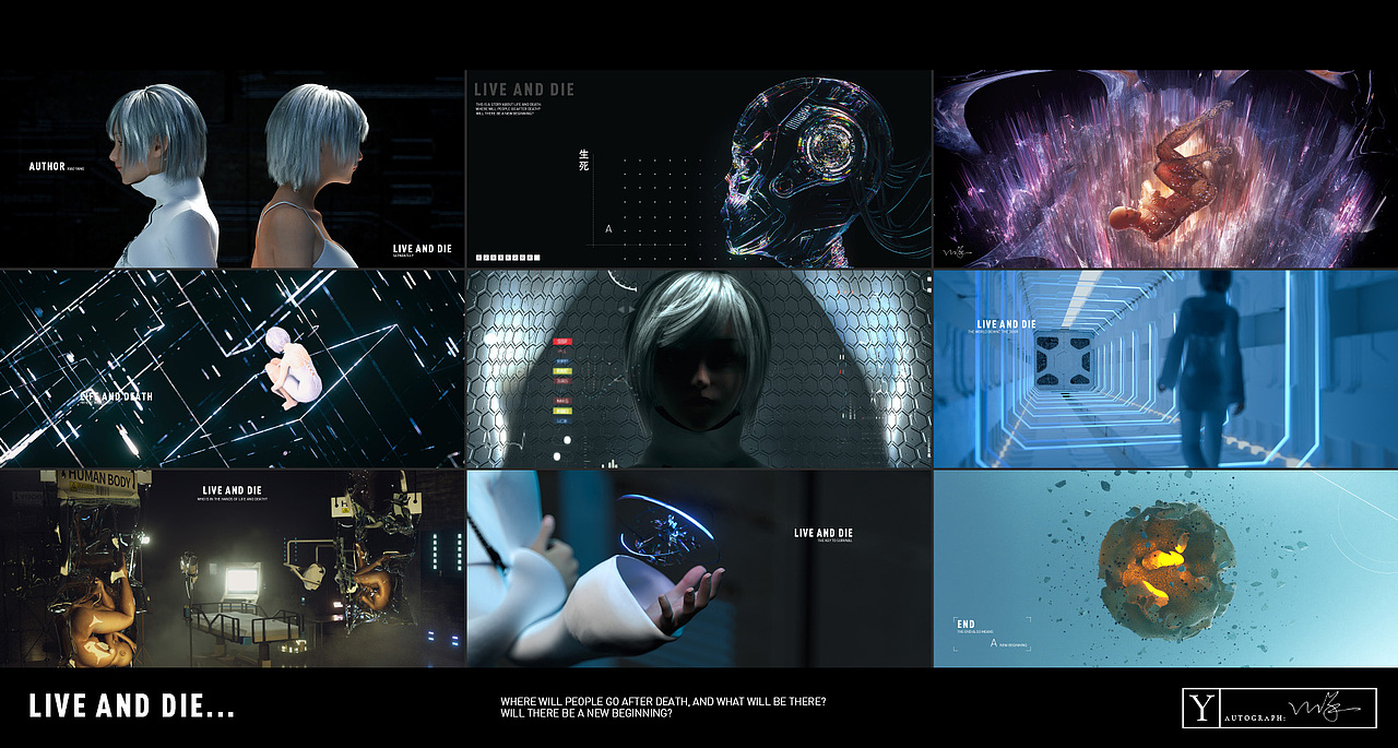 《LIVE AND DIE》（图ZMjg1MzMwNTgw） - 其他三维 - 站酷设计师小羊不胜酒力原创素材 - 站酷ZCOOL