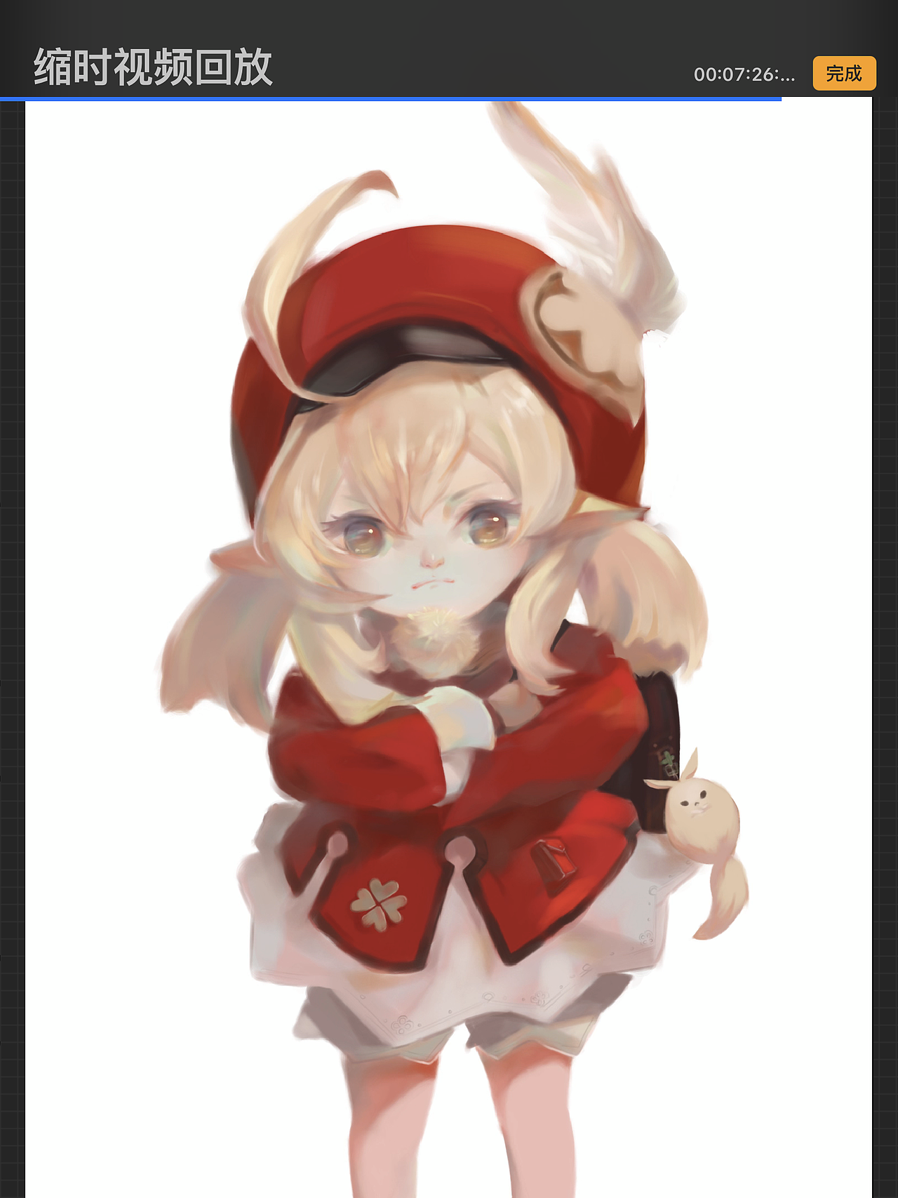 我的小可莉生气了（图ZMjYwNDI2NTgw） - 艺术插画 - 站酷设计师芊言猴zx原创素材 - 站酷ZCOOL