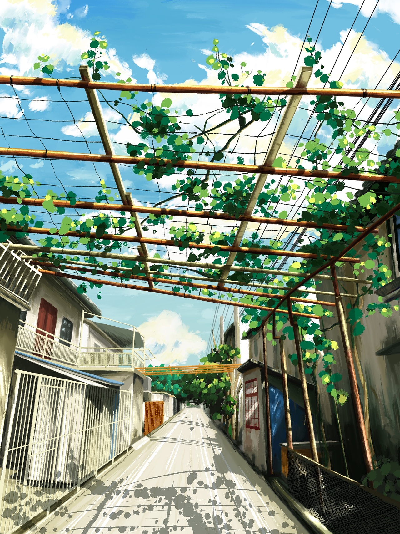 ipad习作乡间小路