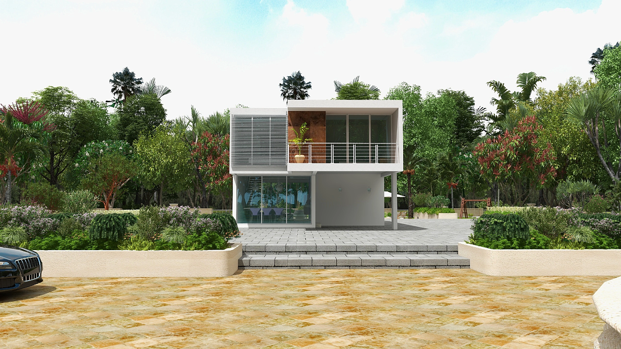 建筑模型渲染作品分享之五