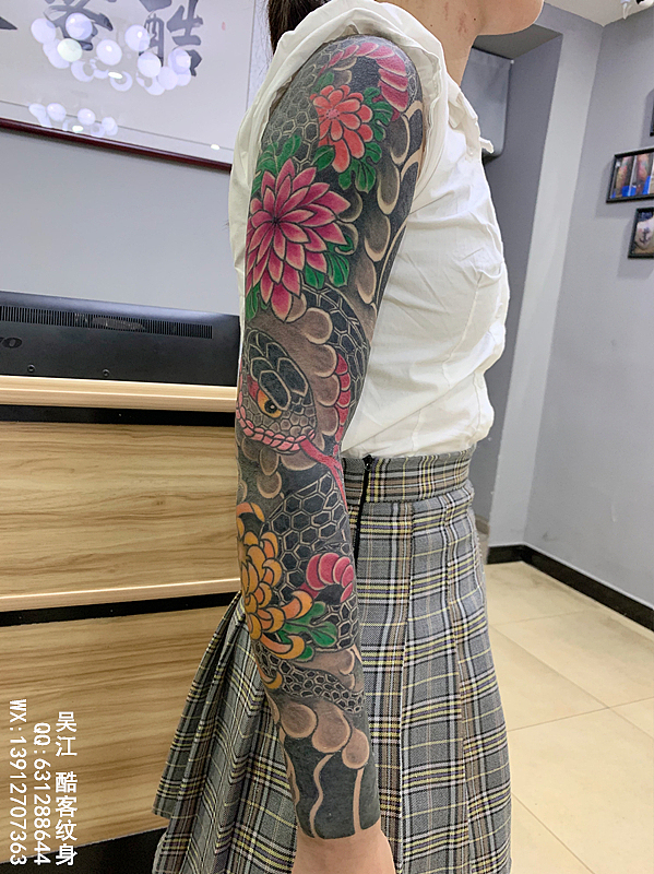 苏州吴江修改纹身哪里好#吴江酷客纹身