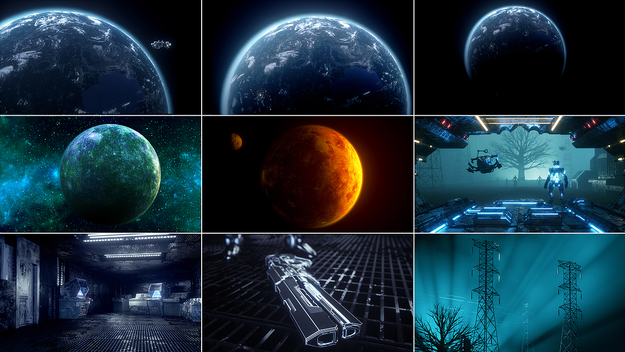 科幻风（图ZMTcyNjYxODQ4） - 场景 - 站酷设计师xZMin原创素材 - 站酷ZCOOL