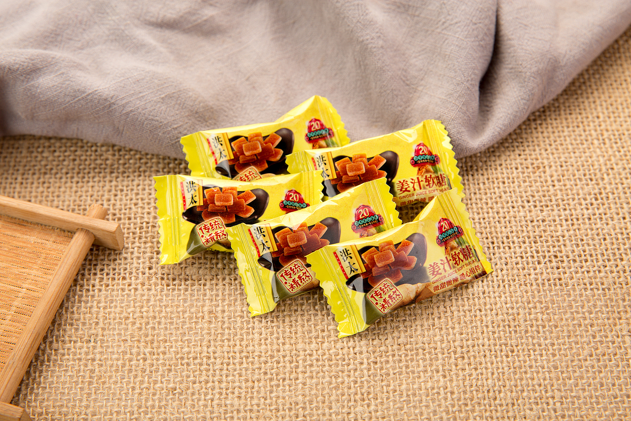 洪太20年姜茶老品牌洪太姜汁软糖