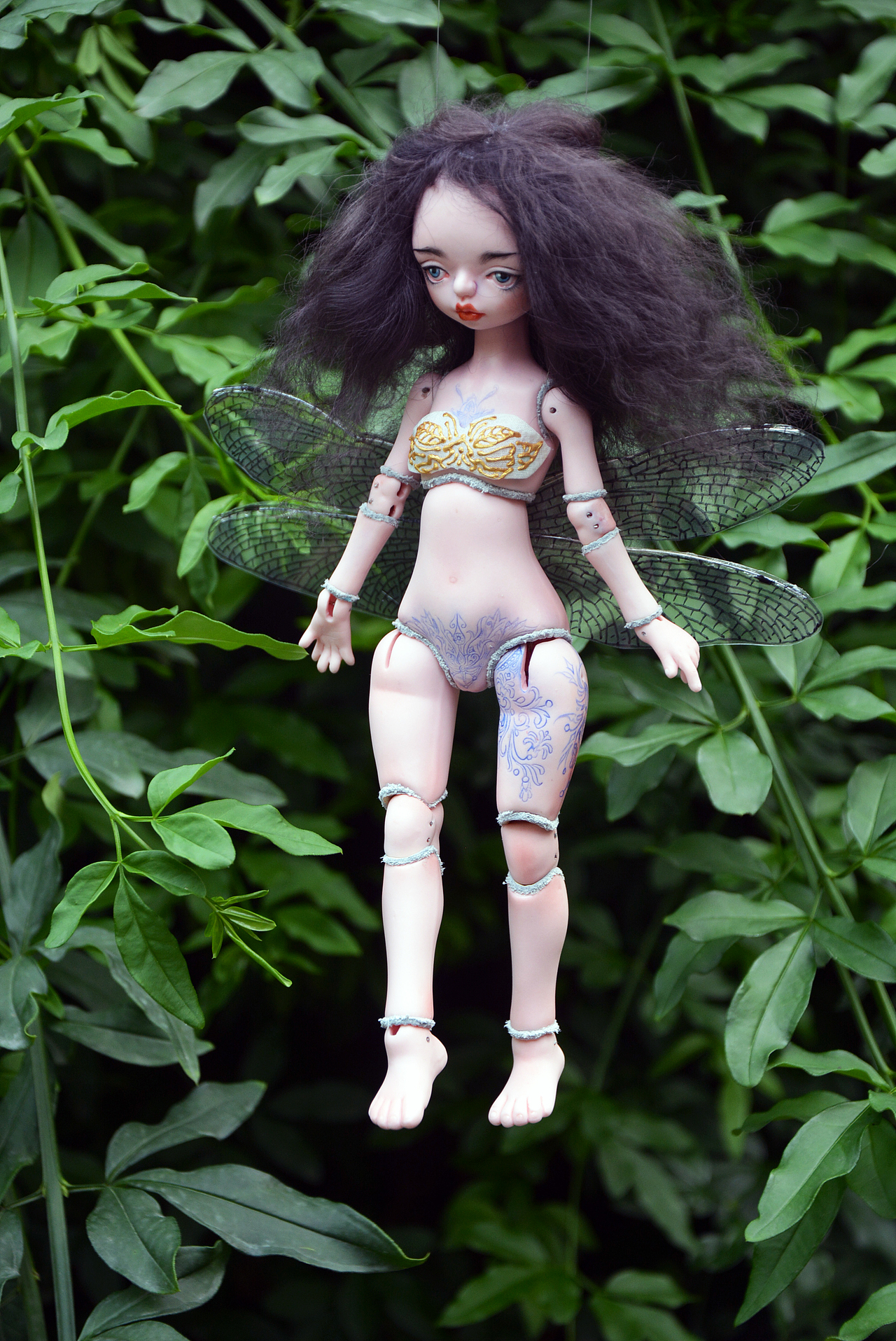 bjd 球形关节人偶 (自制陶瓷娃娃 25厘米)