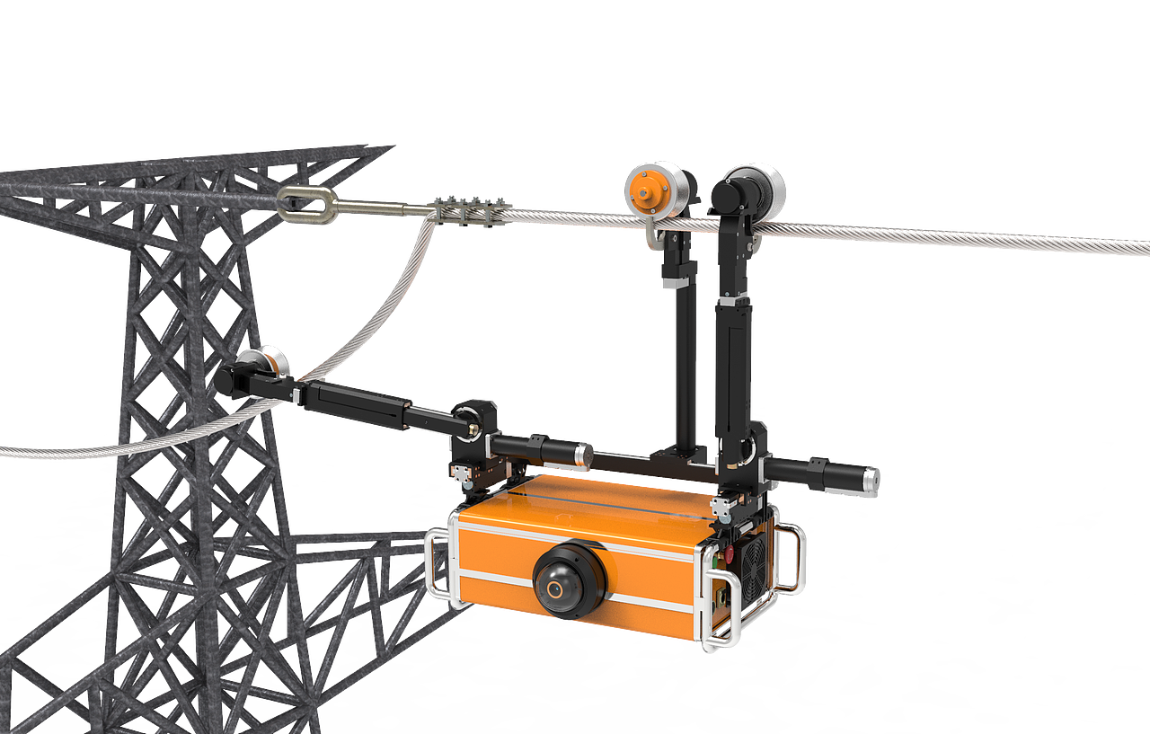 架空线电力巡检机器人设计