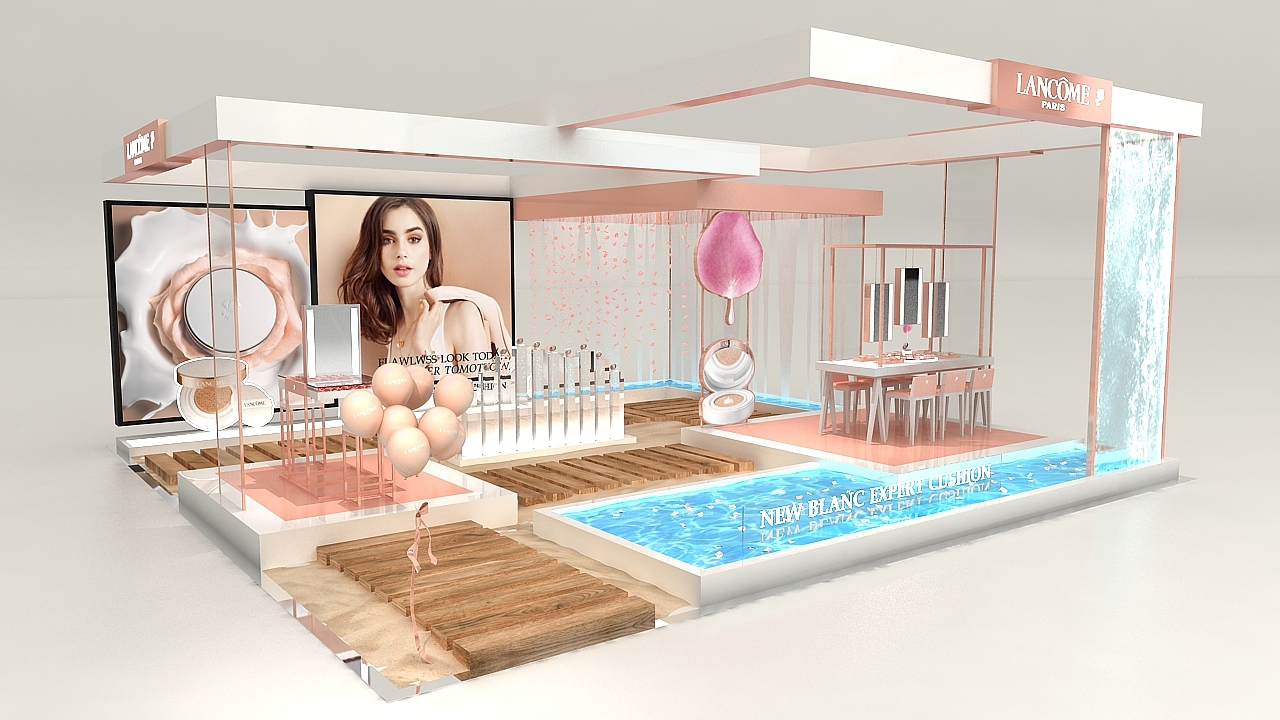LANCOME BEX Design（图ZMTM5MTE4MDYw） - 展陈设计 - 站酷设计师f110blizzard原创素材 - 站酷ZCOOL