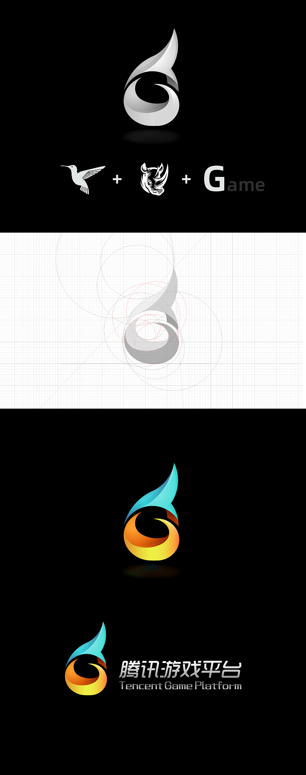 腾讯GAME平台logo样稿