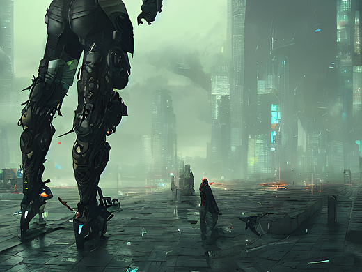 ai创作实验室#战士,机能风,赛博朋克,未来,科技感