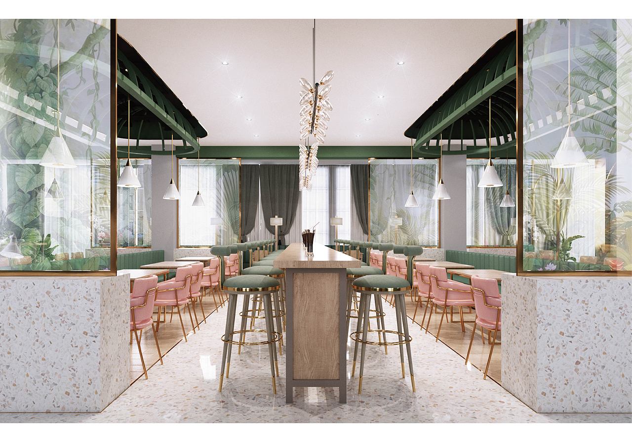 《海梦高校自习咖啡馆|咖啡馆》设计方案