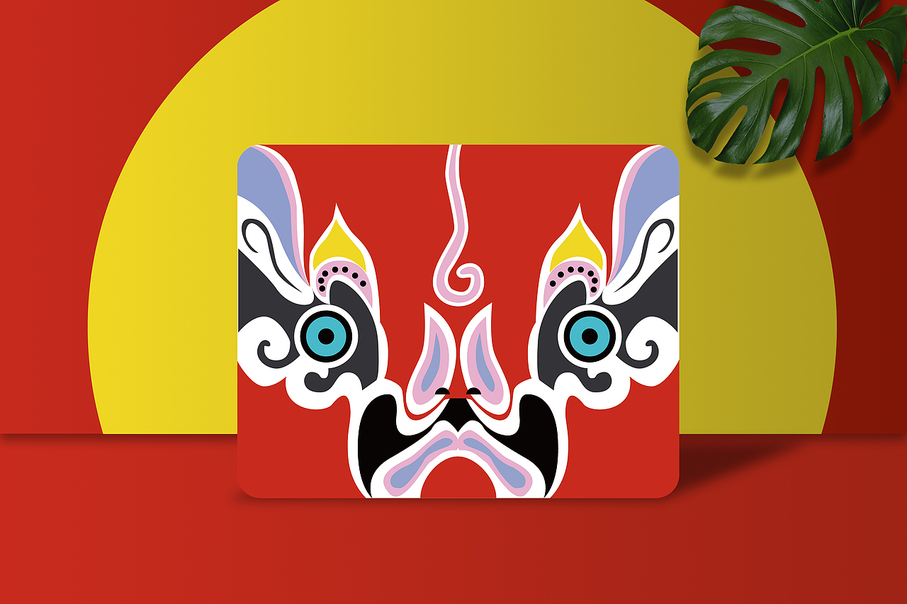 京剧脸谱 礼品盒_喵视觉品牌设计-站酷zcool